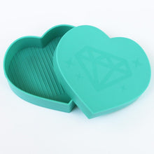 Load image into Gallery viewer, Diamond Painting heart-shaped organizational tray accessory