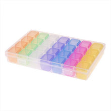 Load image into Gallery viewer, Diamond Painting L Storage Box with 28 compartments colorful Accessories