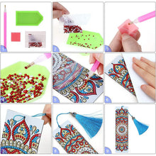 Load image into Gallery viewer, Diamond Painting Bookmark - Mandala