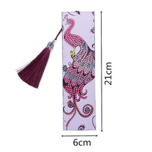 Load image into Gallery viewer, Diamond Art Bookmark Peacock