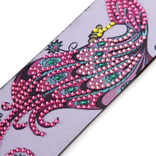 Load image into Gallery viewer, Diamond Art Bookmark Peacock