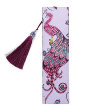 Load image into Gallery viewer, Diamond Art Bookmark Peacock