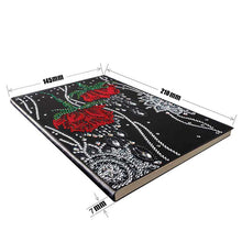 Load image into Gallery viewer, Diamond Art Notebook Flowers