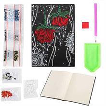 Load image into Gallery viewer, Diamond Art Notebook Flowers