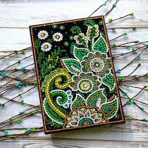 Diamond Art Painting Notebook Flowers