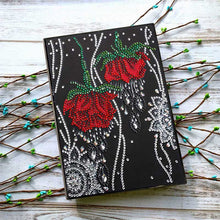 Load image into Gallery viewer, Diamond Art Notebook Flowers