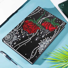 Load image into Gallery viewer, Diamond Art Notebook Flowers