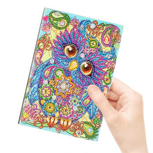Load image into Gallery viewer, Diamond Painting Notebook Owl