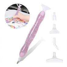 Load image into Gallery viewer, Diamond Painting Premium Pen Ergonomic Pink Glitter 5 Variants