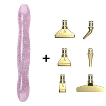 Load image into Gallery viewer, Diamond Painting Premium Pen Ergonomic Pink Glitter 5 Variants