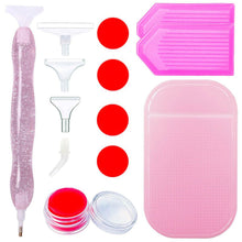 Load image into Gallery viewer, Diamond Painting Premium Pen Ergonomic Pink Glitter 5 Variants