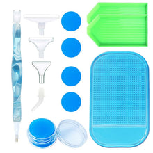 Load image into Gallery viewer, Diamond Painting Premium Pen Waves Light Blue 5 Variants