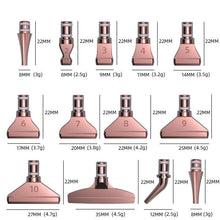 Load image into Gallery viewer, Diamond Painting Steel Tips Rose Gold 13 Variants Accessories