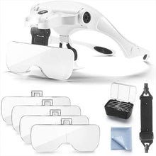 Load image into Gallery viewer, Diamond Painting Magnifying Glass Reading Magnifier with LED Lights Accessory