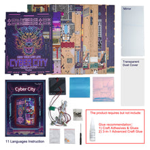 Load image into Gallery viewer, DIY Book Nook Kit - Cyber City