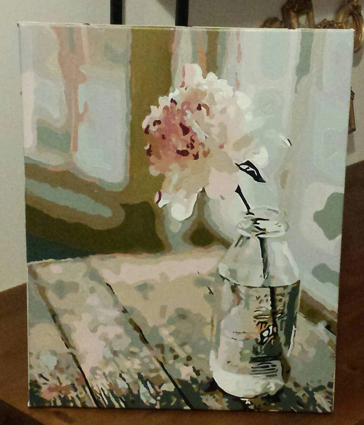 Paint by number with 2025 beads