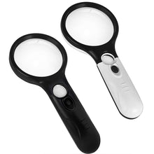 Load image into Gallery viewer, Diamond Painting LED Magnifying Glass with 10/20x magnification accessory.