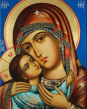 Load image into Gallery viewer, paint by numbers | virgin and child painting | new arrivals religion portrait advanced | FiguredArt