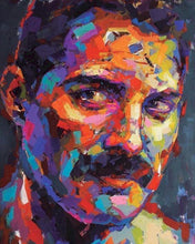 Load image into Gallery viewer, paint by numbers | freddie mercury pop art | new arrivals music portrait easy | FiguredArt