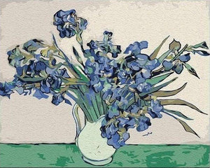 paint by numbers | van gogh iris no 2 | new arrivals reproduction flowers van gogh advanced | FiguredArt