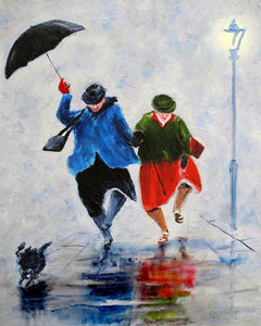 paint by numbers | walk in the rain | new arrivals cities easy | FiguredArt