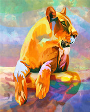 Load image into Gallery viewer, Paint by Numbers - Pop Art Lioness