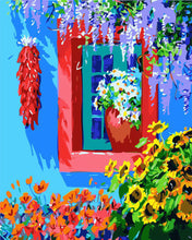 Load image into Gallery viewer, Paint by Numbers - Wisteria at the Window