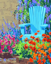 Load image into Gallery viewer, Paint by Numbers - Chair in the Garden
