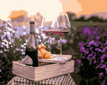 Load image into Gallery viewer, Paint by Numbers - Wine glasses in the fields