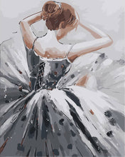 Load image into Gallery viewer, Paint by Numbers - Dancer and Grey Dress