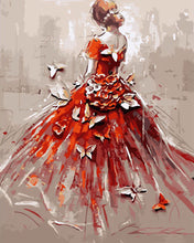 Load image into Gallery viewer, Paint by Numbers - Dancer and Butterflies