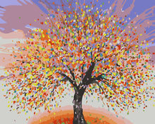 Load image into Gallery viewer, Paint by Numbers - Tree and explosion of colors