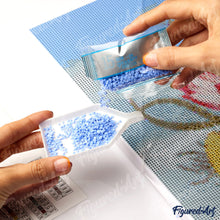 Load image into Gallery viewer, Diamond Painting - Hearts 40x50cm canvas already framed