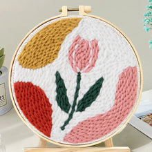 Load image into Gallery viewer, Punch Needle Kit - Pink Tulip