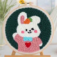 Load image into Gallery viewer, Punch Needle Kit - Winky Little Bunny