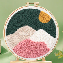 Load image into Gallery viewer, Punch Needle Kit - Mountain Peaks