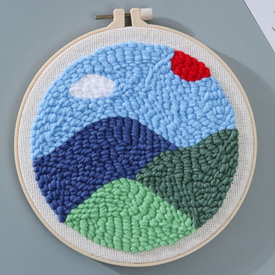 Punch Needle Kit - Mountains