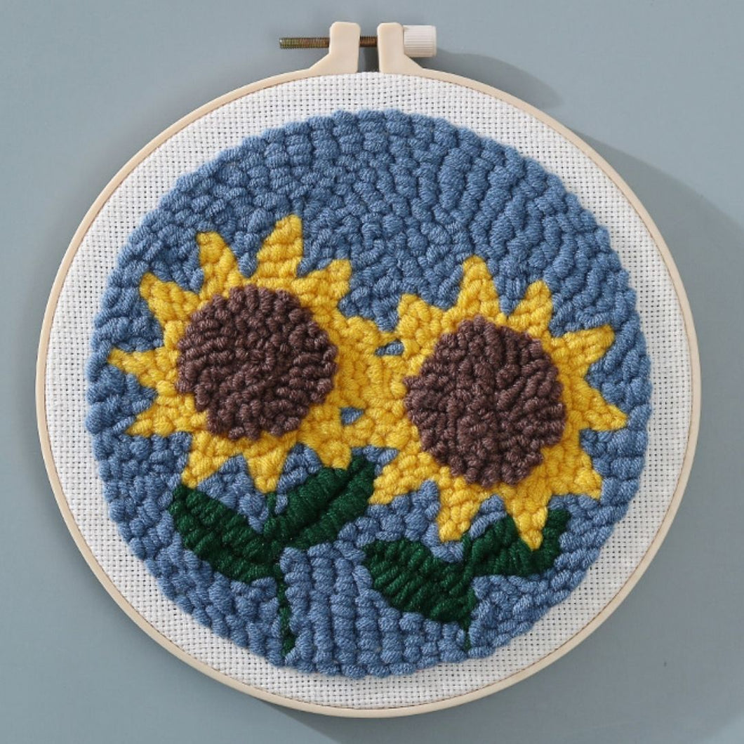 Punch Needle Kit - Sunflowers