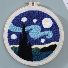 Load image into Gallery viewer, Punch Needle Kit - Starry Night