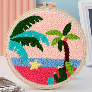 Punch Needle Kit - At the Beach