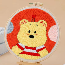 Load image into Gallery viewer, Punch Needle Kit - Cute Little Bear