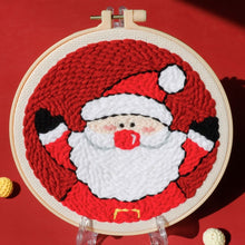 Load image into Gallery viewer, Punch Needle Kit - Santa