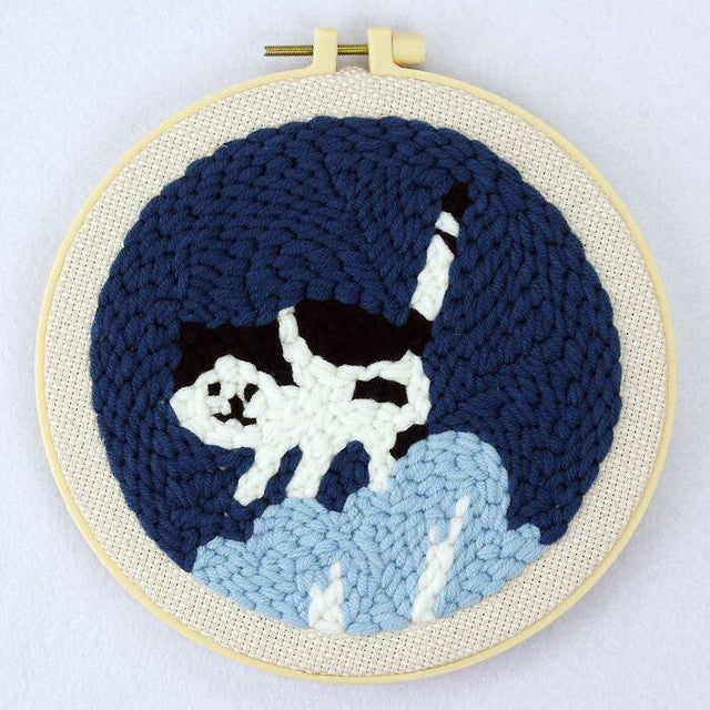 Punch Needle Kit - Kitten