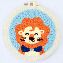 Load image into Gallery viewer, Punch Needle Kit - Lion