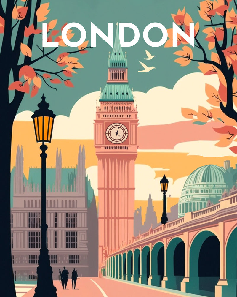 Diamond Painting Travel Poster Kits - Figured'Art UK