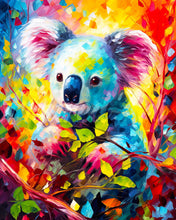 Load image into Gallery viewer, Diamond Painting - Colourful Abstract Koala