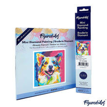 Load image into Gallery viewer, Mini Diamond Painting 25x25cm - Dog Abstract Pop Art