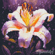 Load image into Gallery viewer, Mini Diamond Painting 25x25cm - Lily Bloom