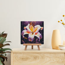 Load image into Gallery viewer, Mini Diamond Painting 25x25cm - Lily Bloom