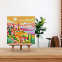 Load image into Gallery viewer, Mini Diamond Painting 25x25cm - Tuscan Spring